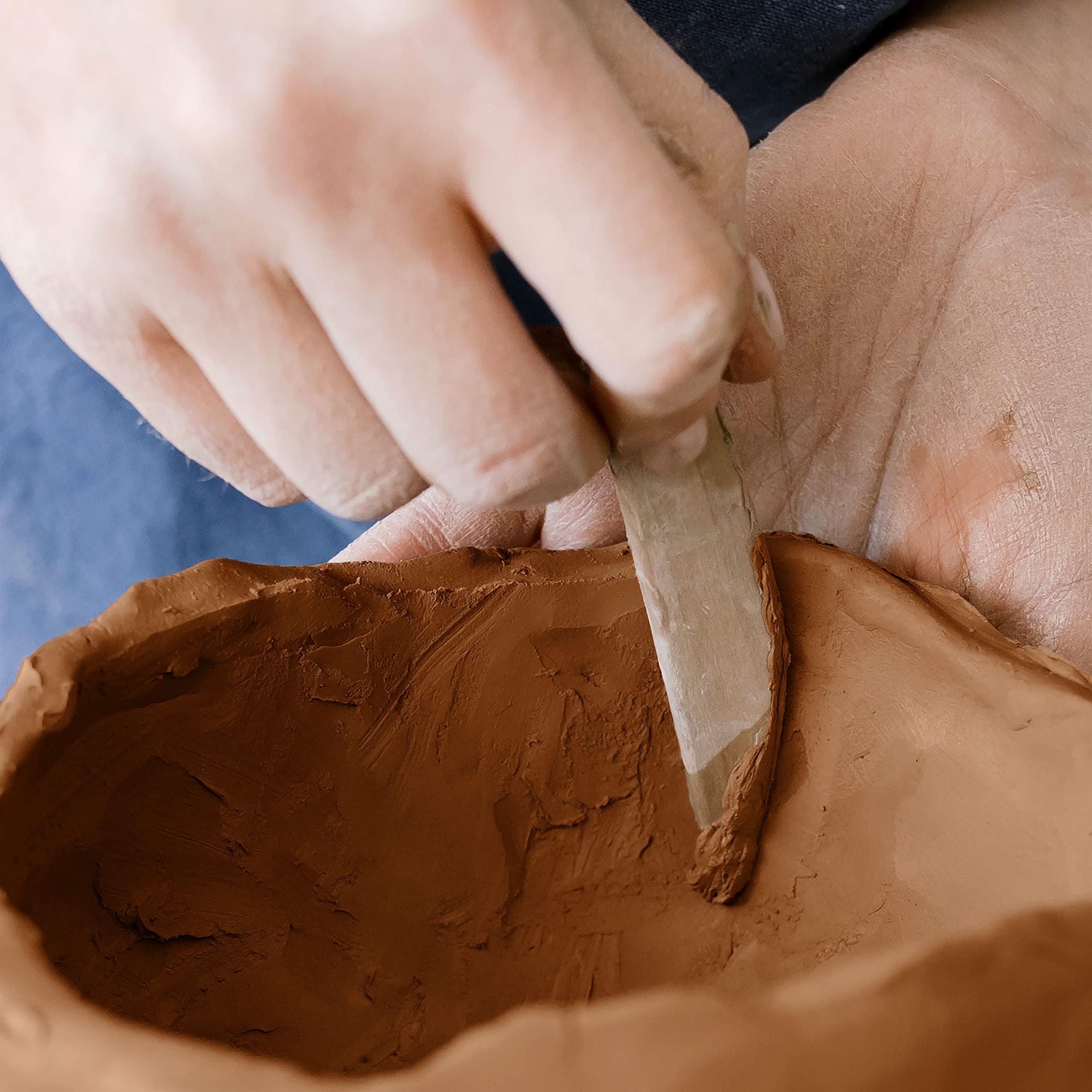 Activa Supreme Artist's Air-Dry Clay, Terracotta, 3.3 lbs (1.5 kg) | Ultra-Fine & Exceptional Plasticity for Studio, Classroom & Hobby Use