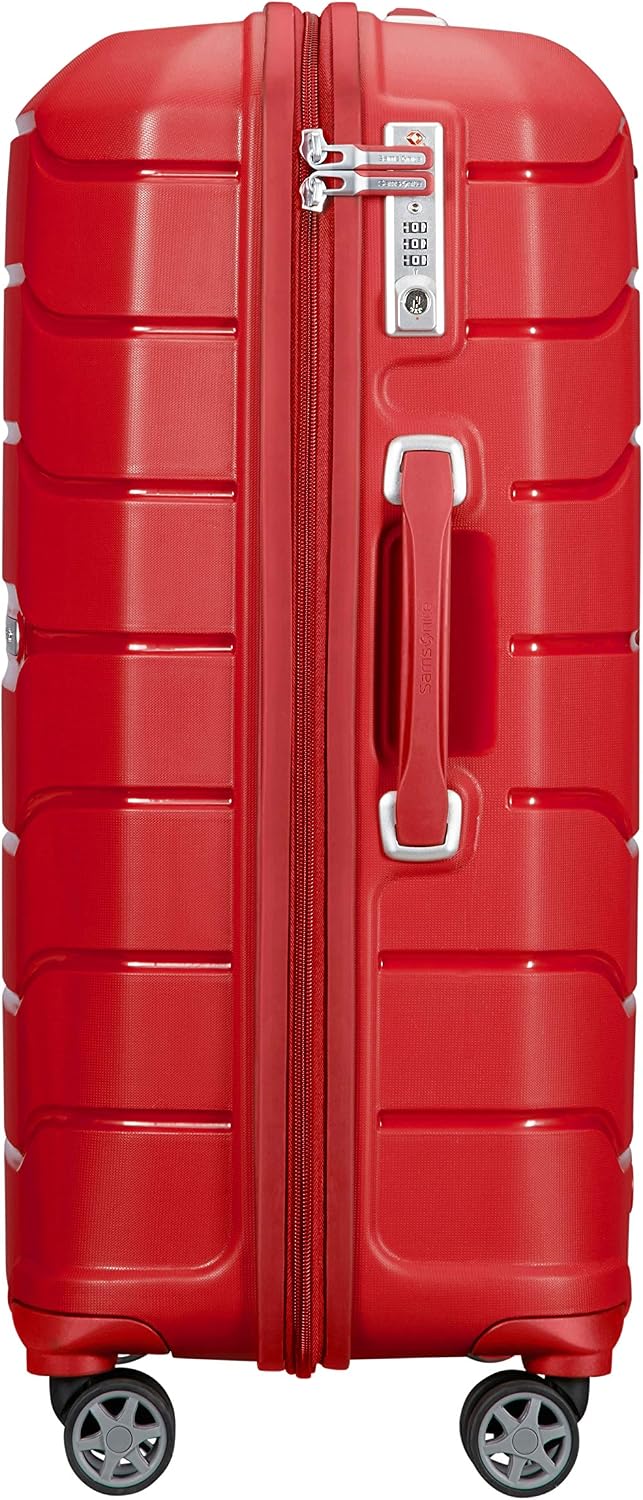 Samsonite Flux - Spinner M, Expandable Suitcase, 68 cm, 75/85 L, Red (Red), Spinner M (68 cm - 85 L) - Image 5