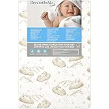 Dream On Me 3 inch Spring Coil Portable Crib Mattress | Greenguard Gold Certified