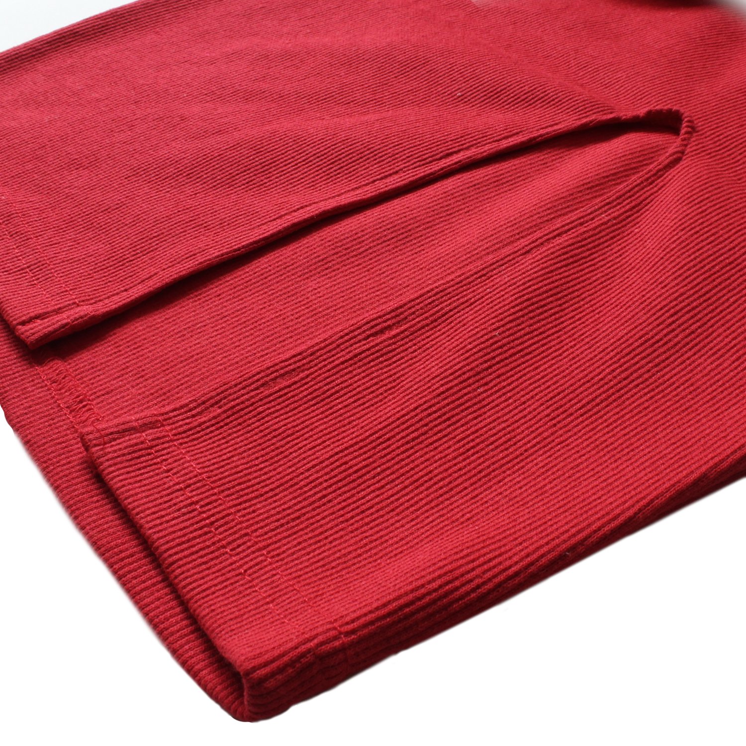 Goddess Area Women\'s Classic Slim Fit Long Sleeve Bodycon Midi Pencil Sweater Dress (A3, Red3)