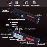 Wolfteeth Rechargeable Work Light 2200mAh Magnetic LED Flood Torch view 6