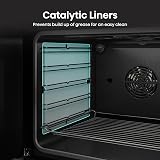 Hisense Hi6 Max 60cm Electric Cooker Induction Hob HDCEIT6C20B Jet Black view 12