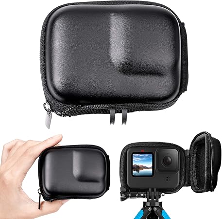 Amazon ミニケース 本体保護ケース Gopro Hero9 Black 用収納ケース スポーツカメラに対応収納バッグ 保護ケース ゴープロアクセサリー 防震 防塵 防水 ベーシック カメラケース キャリングケース 収納ケース 携帯便利 Gopro Hero9 アクセサリー カメラバック ケース