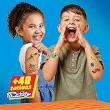 Science4you Hot Wheels Temporary Tattoos Glow in Dark Kids Party Gift 5-9+ Years view 4