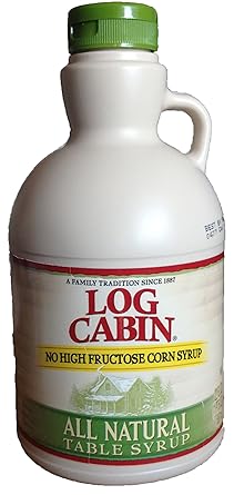 Amazon Com Log Cabin All Natural Syrup 22 Oz Maple Syrups