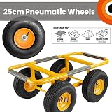 Move It Heavy Duty Dolly Trolley 540kg 25cm Pneumatic Wheels 75x38cm view 7