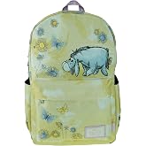 KBNL Classic Disney Eeyore Backpack with Laptop Compartment for School, Travel, and Work Multicolor A22209-EEYORE