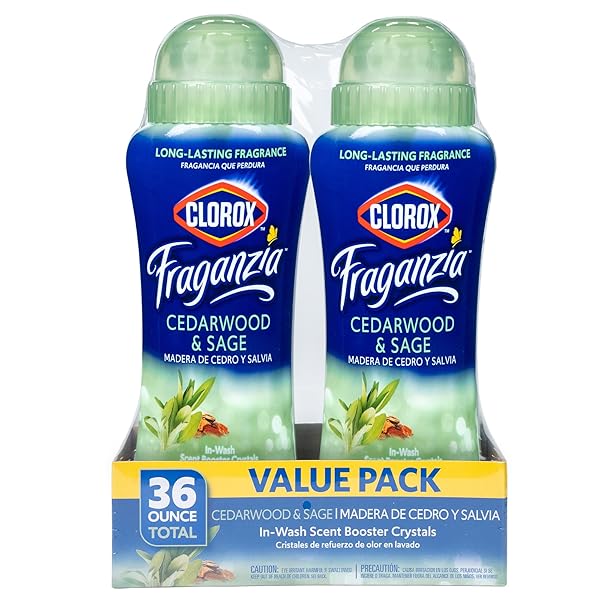 CLOROX FRAGANZIA LAUNDRY SCENT BOOSTER CRYSTALS, IN-WASH FRAGRANCE...