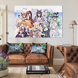 Generic Date A Live Poster Art Wallpaper (2) Canvas