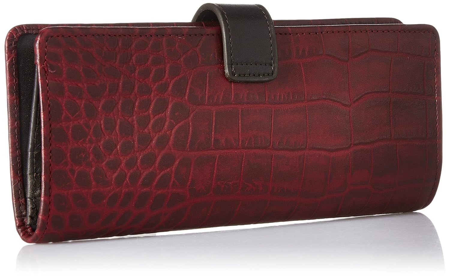 hidesign women's clutch (red)