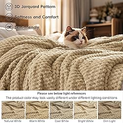 PHF Ultra Soft Flannel Fleece Blanket Twin