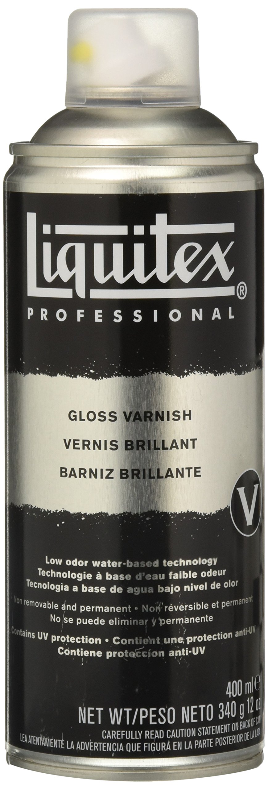 Liquitex 3950010 Professional Spray Varnish 12oz, Gloss Buy Online in