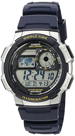Casio Herren-Armbanduhr AE-1000W-2AV, wasserdicht