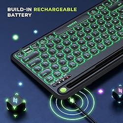 seenda Multi-Device Bluetooth Keyboard - Light Up