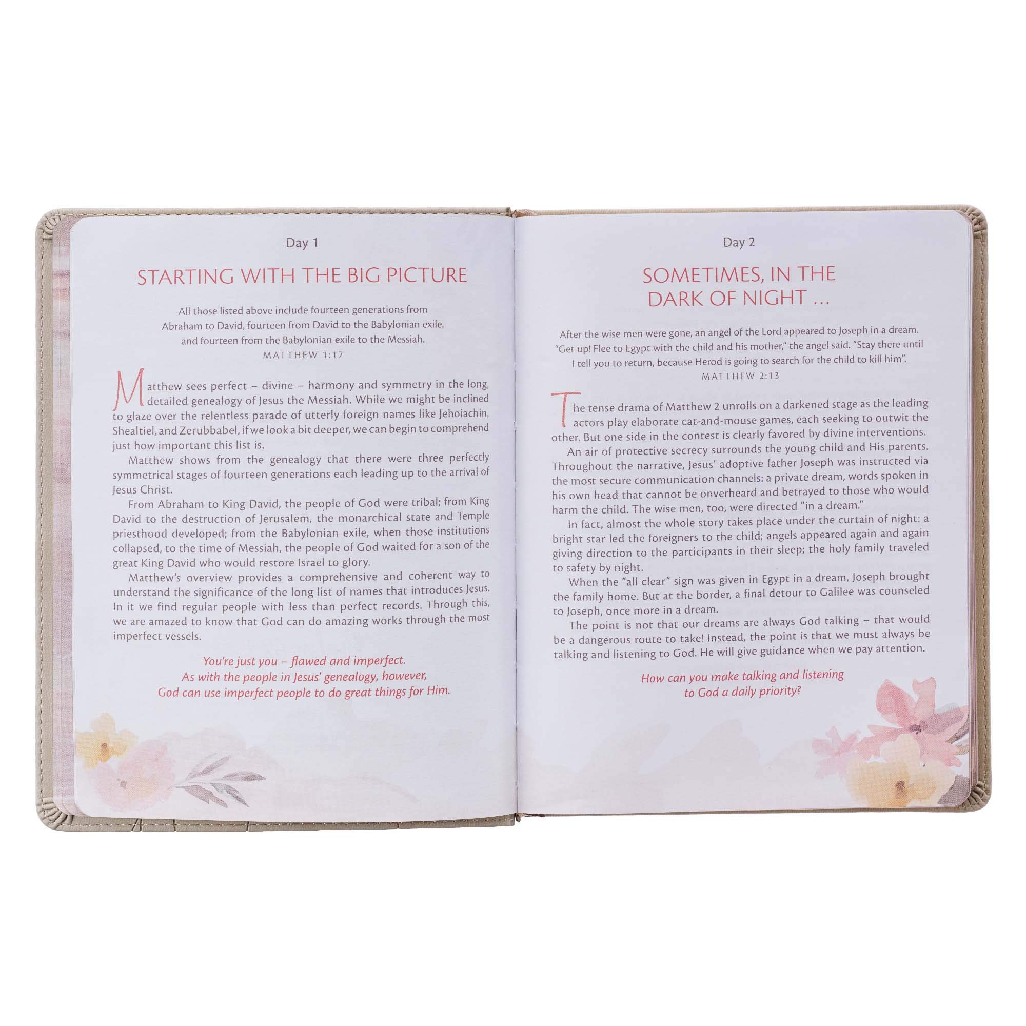 My Quiet Time Devotional - 365 Devotions for Women To Bring You Into The Peace Of The Presence of God Cappuccino, Faux Leather Flexcover Gift Book w/Ribbon Marker My Quiet Time Devotional - 365 Devotions for Women To Bring You Into The Peace Of The Presence of God Cappuccino, Faux Leather Flexcover Gift Book w/Ribbon Marker My Quiet Time Devotional - 365 Devotions for Women To Bring You Into The P