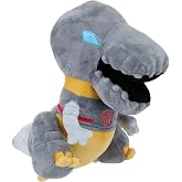 Transformers - Grimlock Dinobot Plush Toy | Officially Licensed Product, Soft and Cuddly Collectible for Fans and Collectors - Ideal Gift for Kids and Adults - Ages 3+
