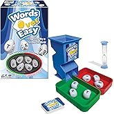 Winning Moves Words Over Easy Games USA, Fun Family Word Making Game for 2 to 4 Players, Ages 8+