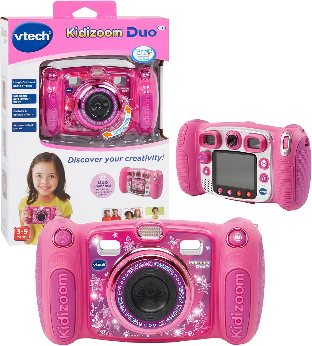VTech Kidizoom Duo Camera 5.0 Kids Camera Multicolor 5 MP Front Rear LCD