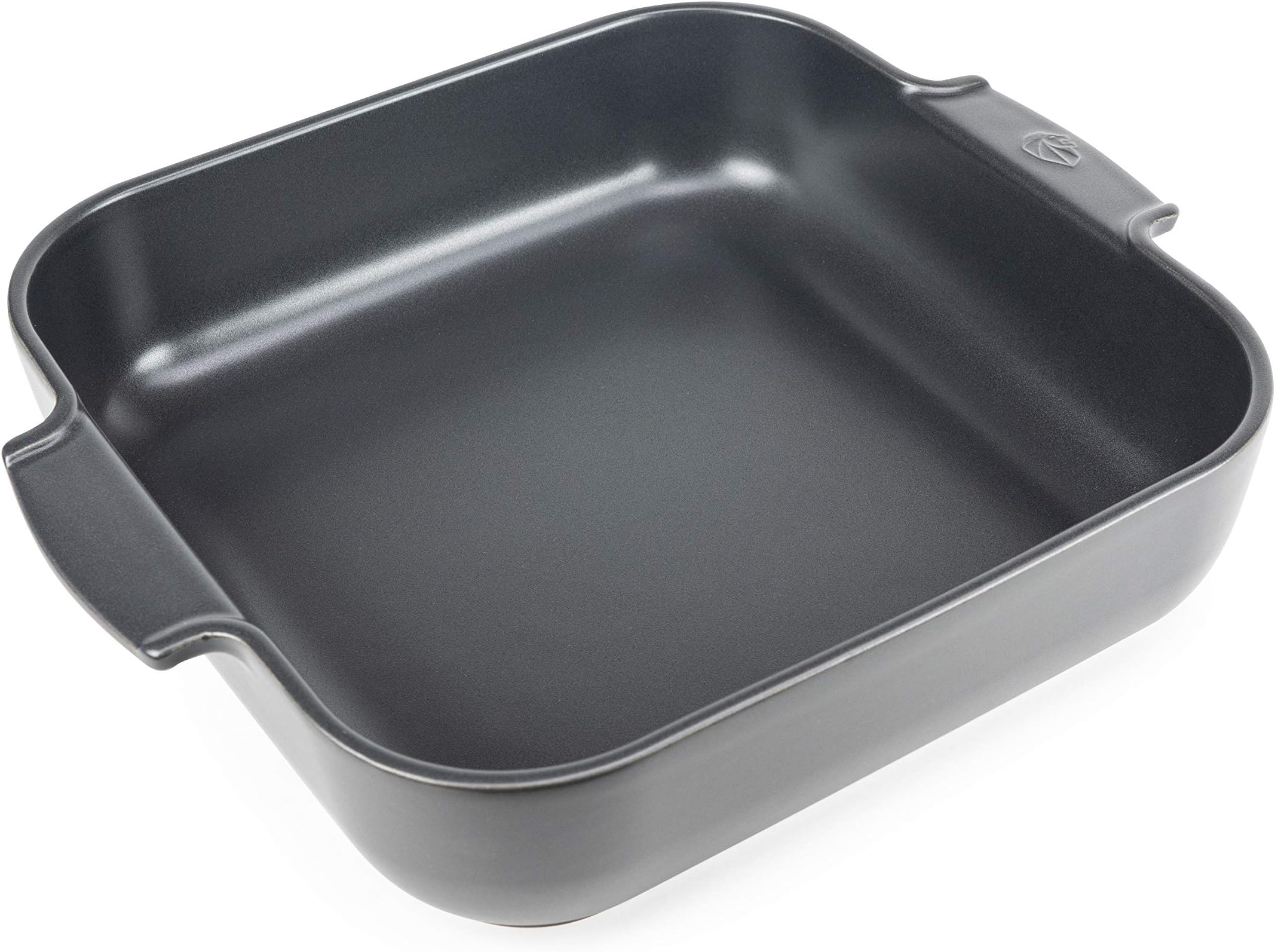 Peugeot - Appolia Square Oven Dish - Ceramic Baker with Handles - Slate, 11.5 x 3 inches