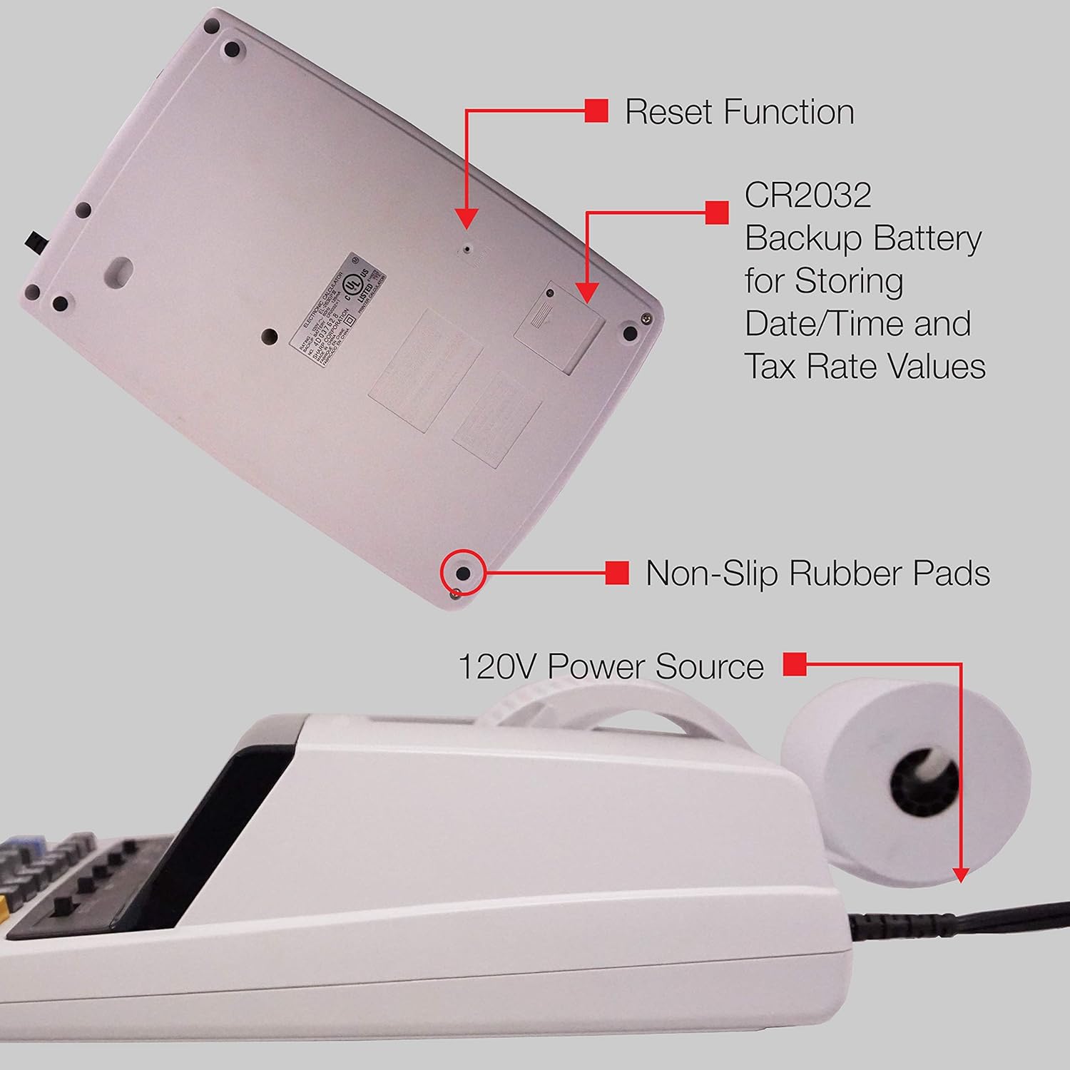Amazon.com : Sharp EL-2630PIII Two-Color Printing Calculator 4.8 Lines/Sec  4" Black/Red : Electronics