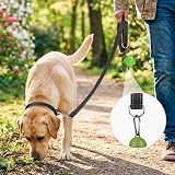 Joytale Padded Handle Dog Lead Double-Sided Reflective Nylon 1.2m 2.5cm Black view 2