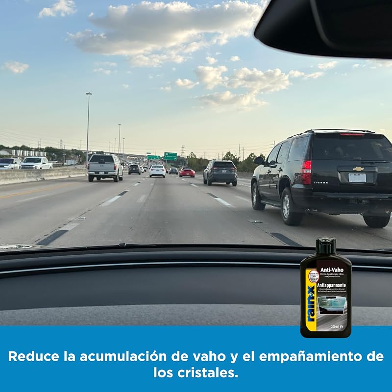 Tratamento antiembaçante rain-x 26021, fabricado na espanha, pára-brisa do carro, luas, espelhos, óculos, óculos, 200ml
