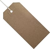 Swift Brown Card Clothing Parcel Labels 108x54mm Pack of 1000 view 4