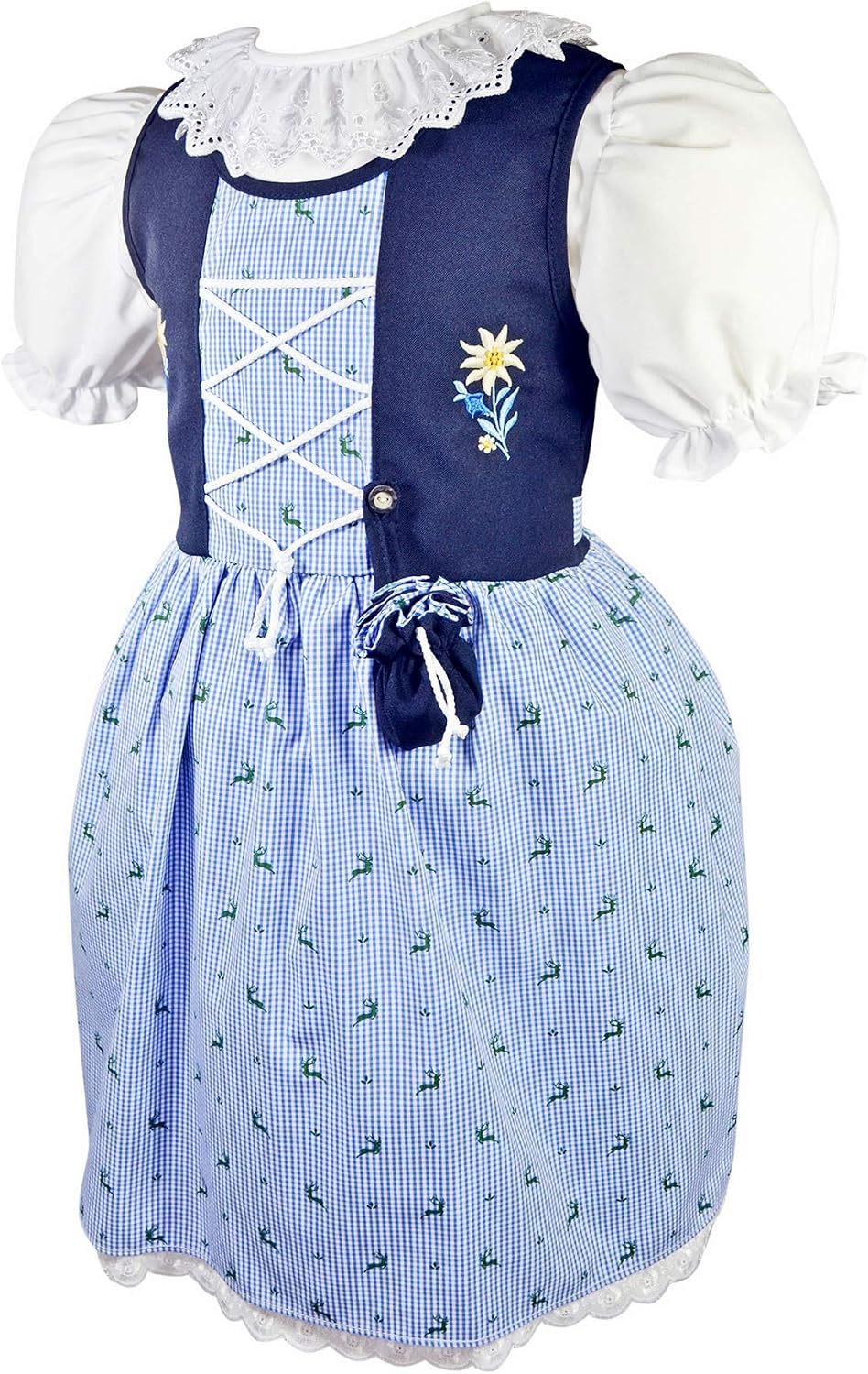 Schrammel Kinder Dirndl Mit Beutelchen 3 Teilig Unterrock Und Bluse Kindertrachten 127 Auch In Gr 158 164 Fur Mollige Sets Bekleidung Suenaacampo Com 