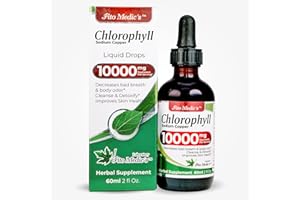 FITO MEDIC'S Lab | Chlorophyll Liquid Drops | Chlorophyll per Serving 50 mg | 200:1 Ratio Extract