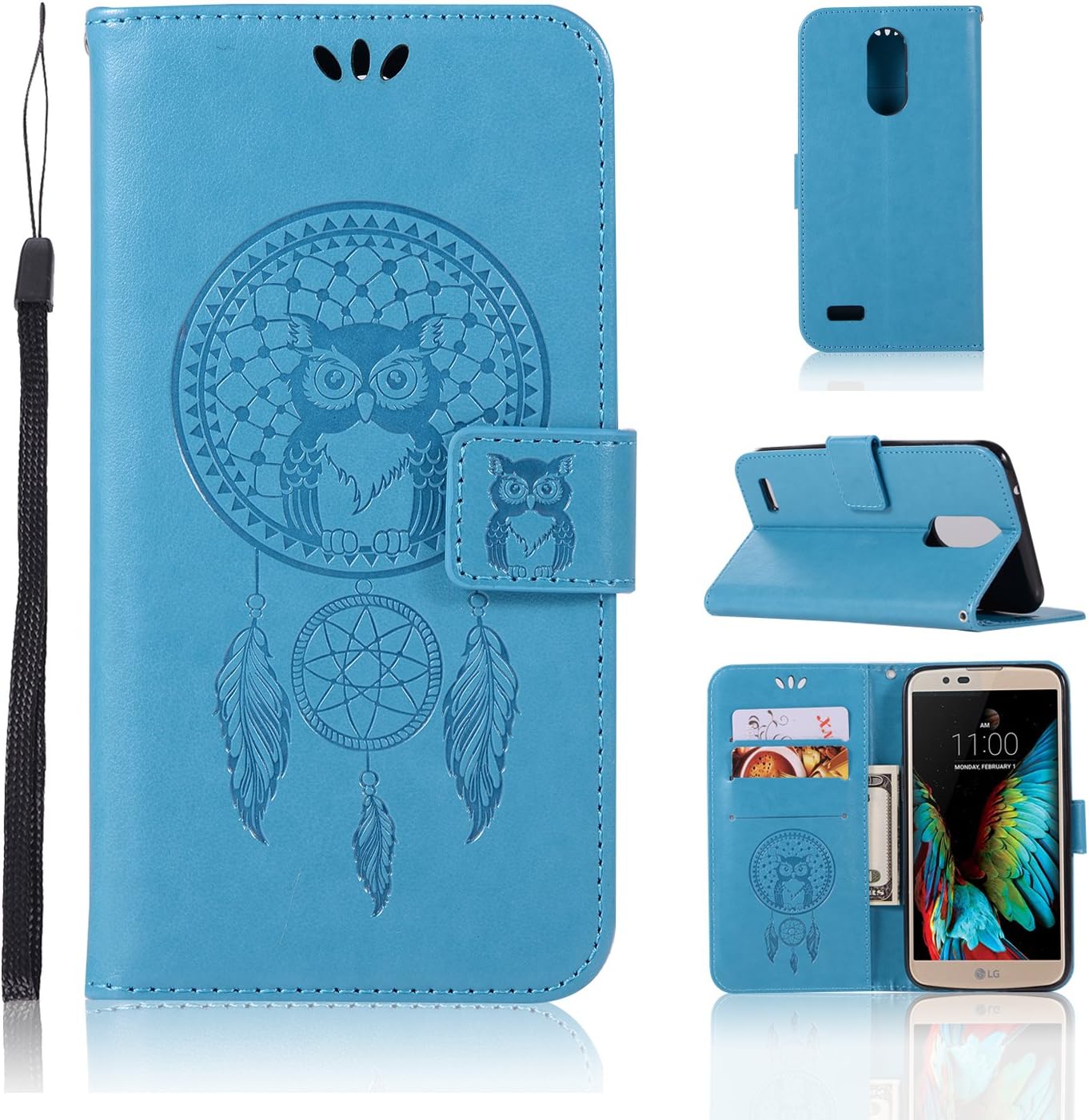 Best lg stylo 3 plus wallet case dream