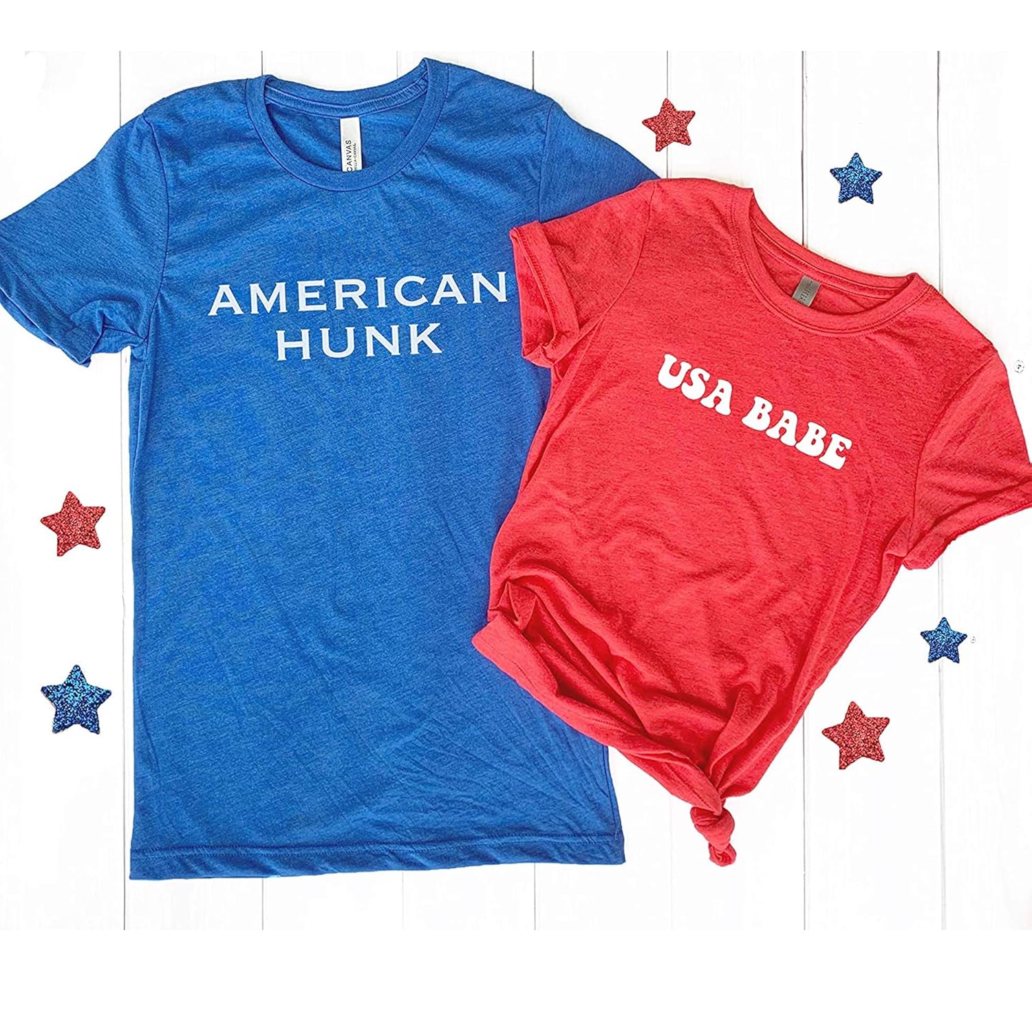 fourth of july couples shirts