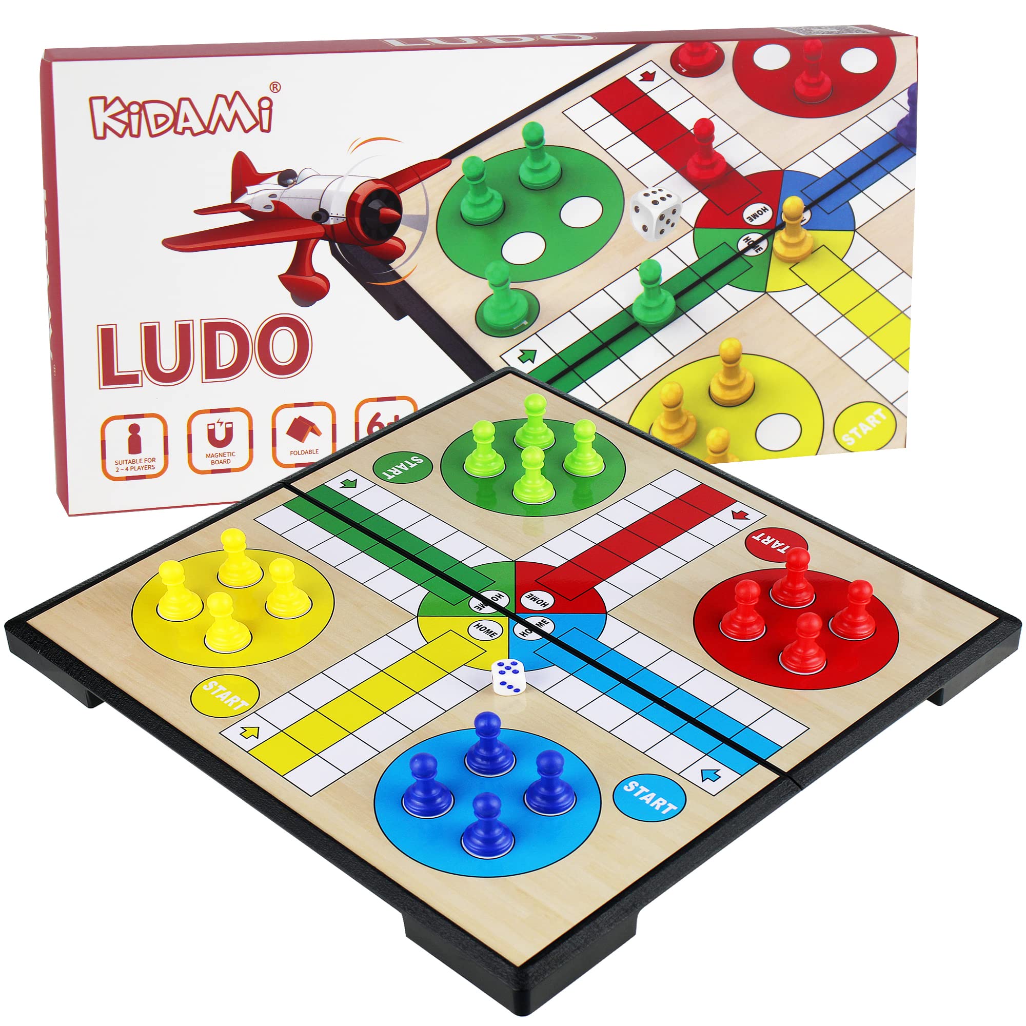 Mua Ludo Magnetic Board Game Set, Children’s Family Ludo Learning Game ...