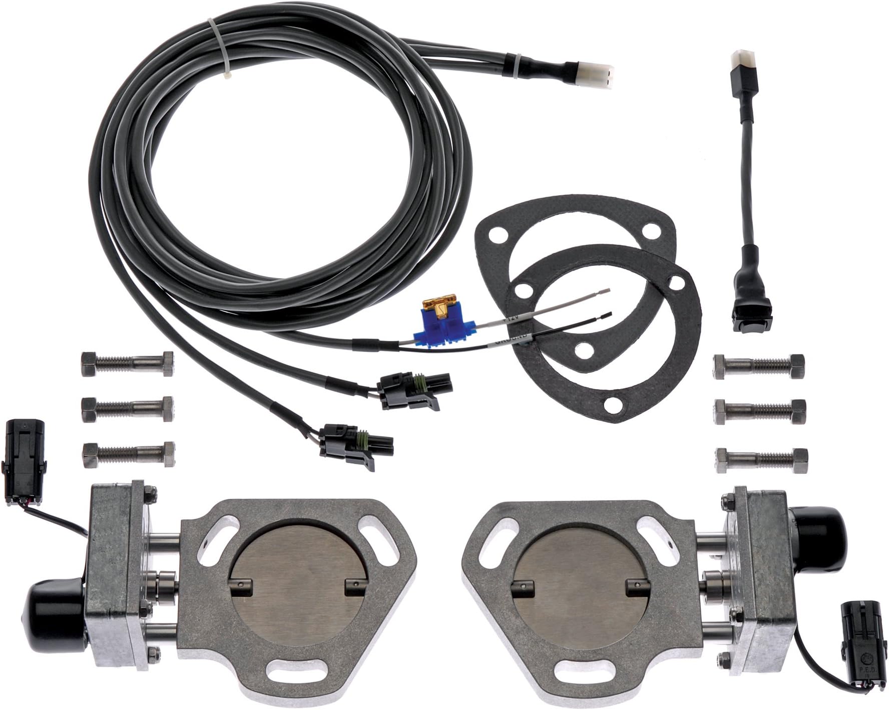 Race Ready Performance EC300D 3" Dual Electric Exhaust Cutout Kit