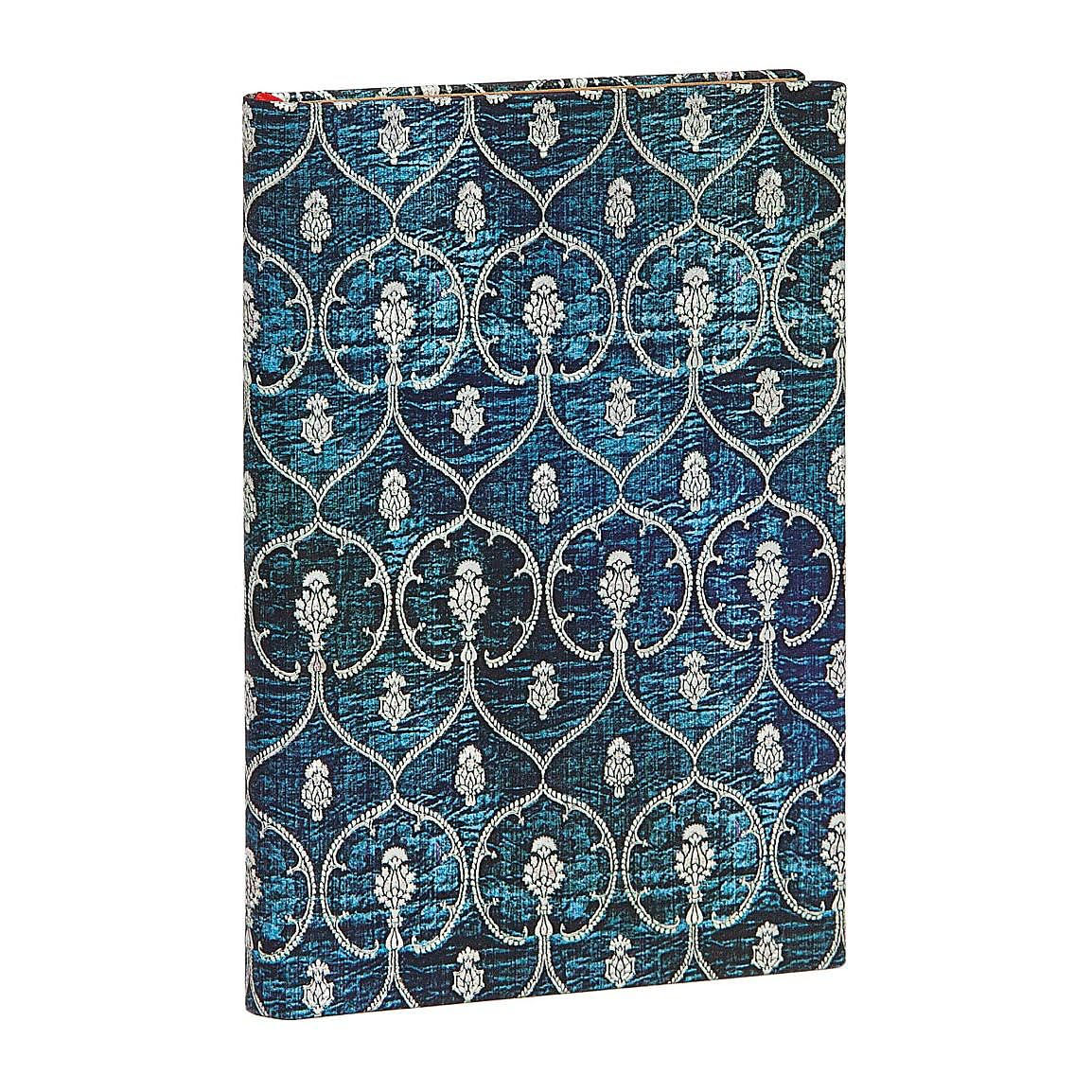 Paperblanks Hardcover Journal Blue Velvet | Unlined | Mini (95 × 140 mm)