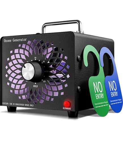 Amazon.com: 90,000mg/h Ozone Generator (Black), Ozone Machine Odor