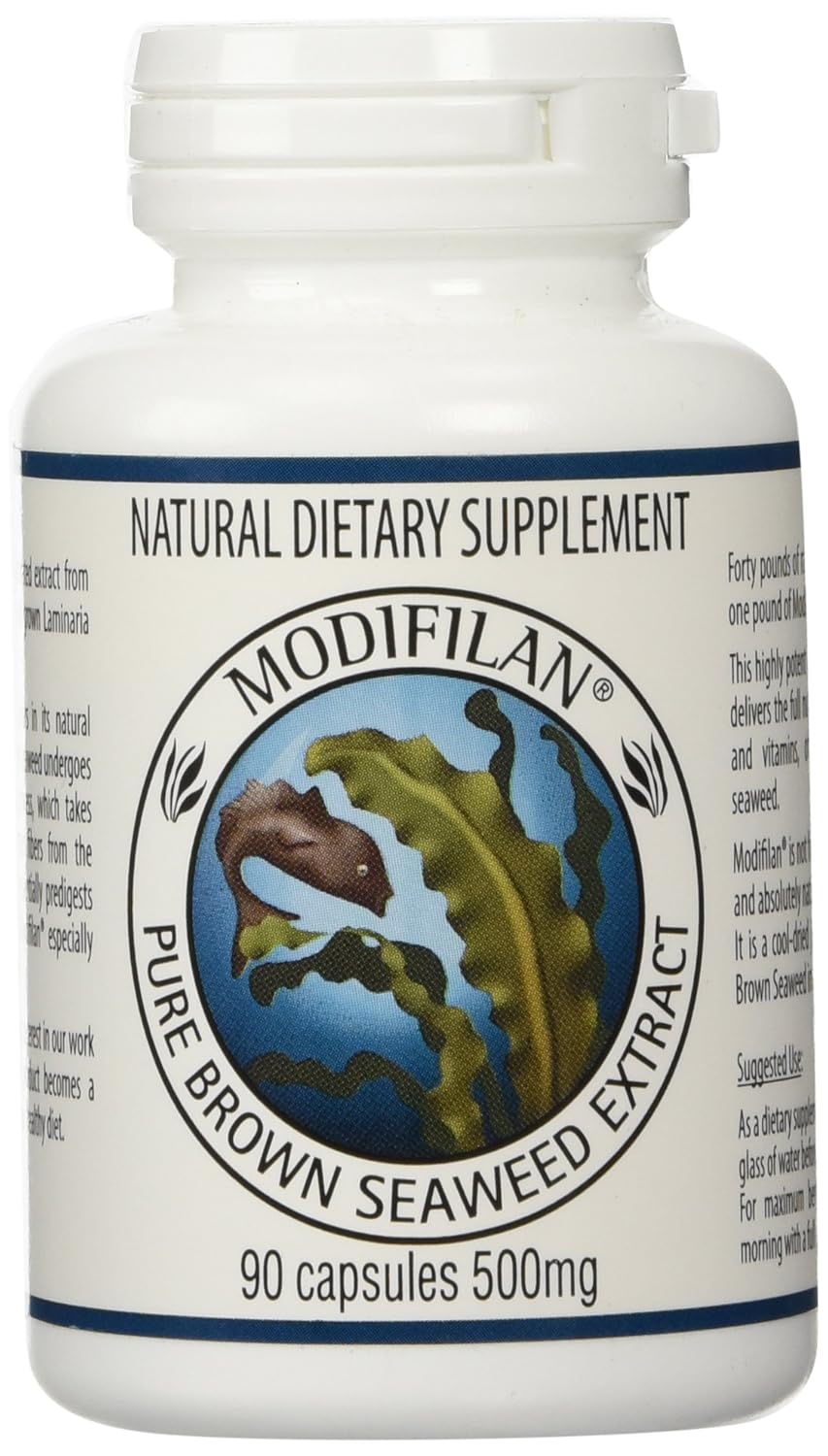 Modifilan Seaweed Extract Heavy Metals Radiation Thyroid Organic Iodine