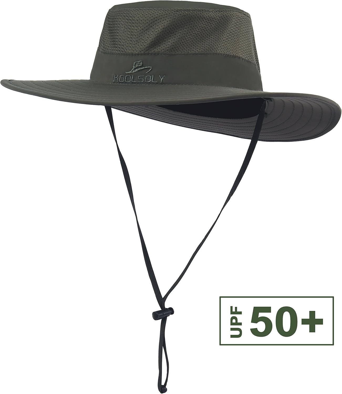 KOOLSOLY Fishing Hat, Sun Cap with UPF 50+ Sun Protection and Neck Flap, for Man and Women : Clothing