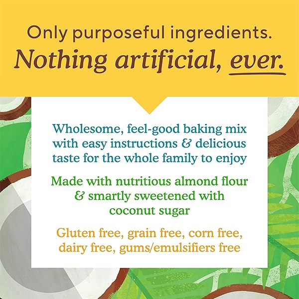 SIMPLE MILLS ALMOND FLOUR BAKING MIX, VANILLA CUPCAKE & CAKE MIX – GLUTEN FREE, PLANT BASED, PALEO FRIENDLY, 11.5 OUNCE (PACK OF 1)