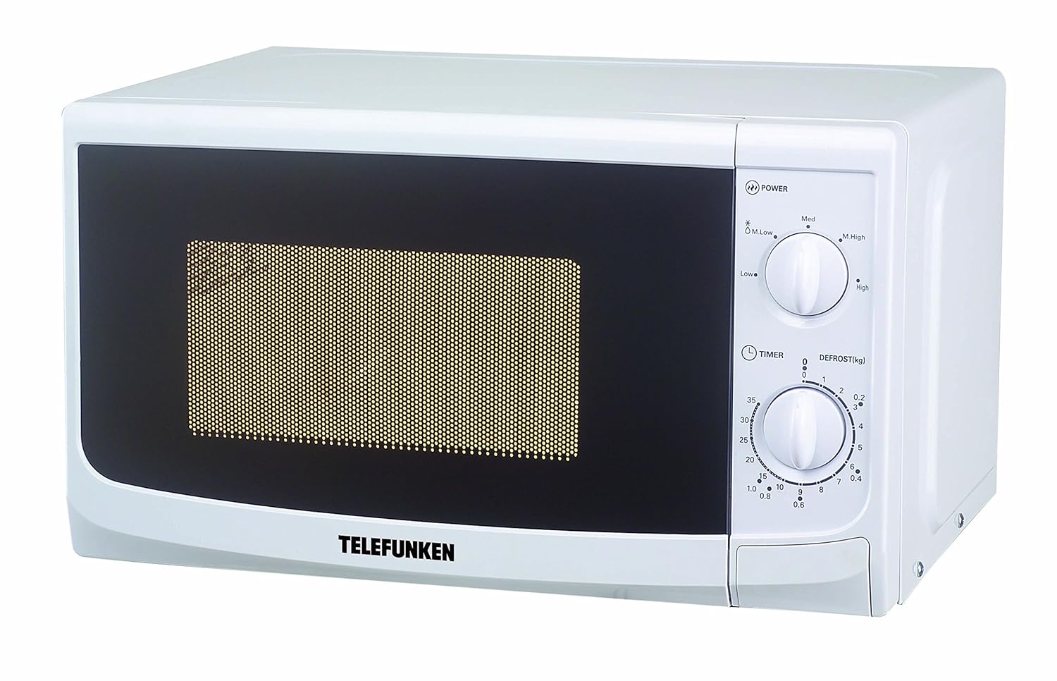 Telefunken M01626 Encimera 20L 700W Color blanco - Microondas ...