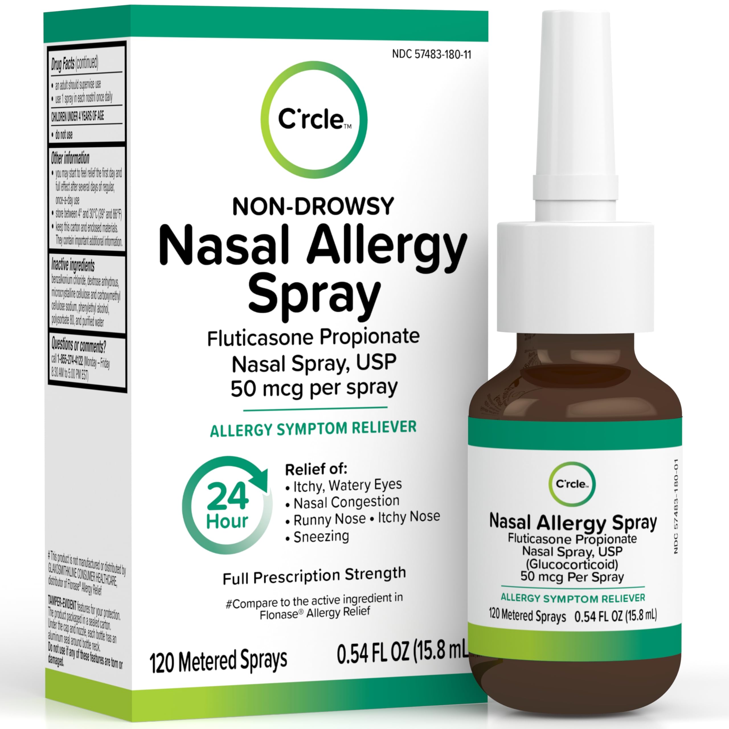 Mua Fluticasone Nasal Spray Allergy Relief - 24 Hour Non Drowsy Allergy ...