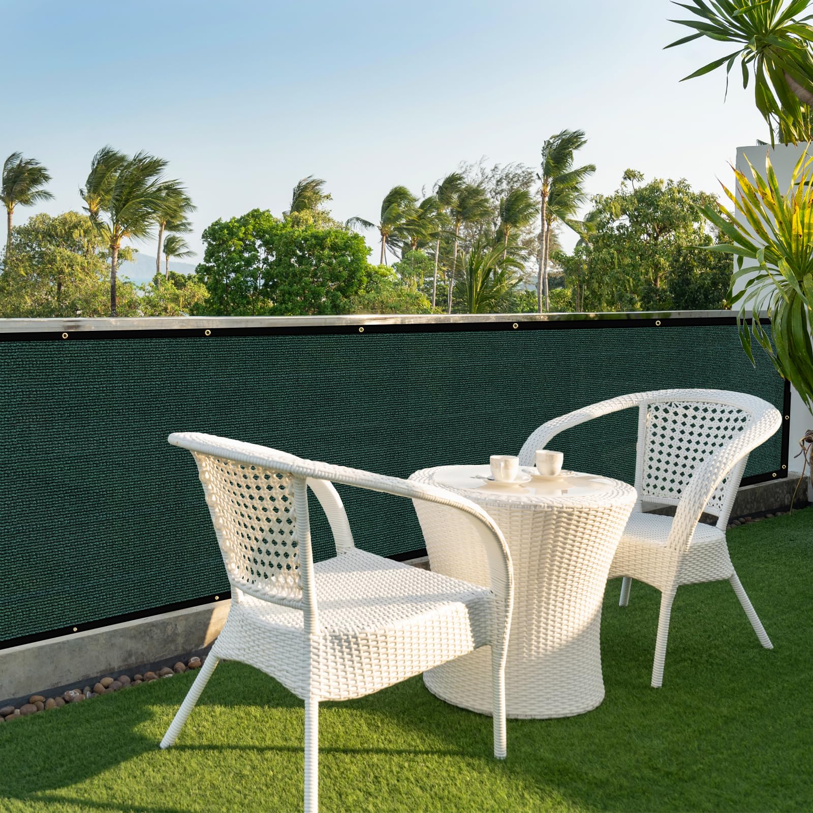 UPGRADE Privacy Fence Screen 90% Visual Blockage