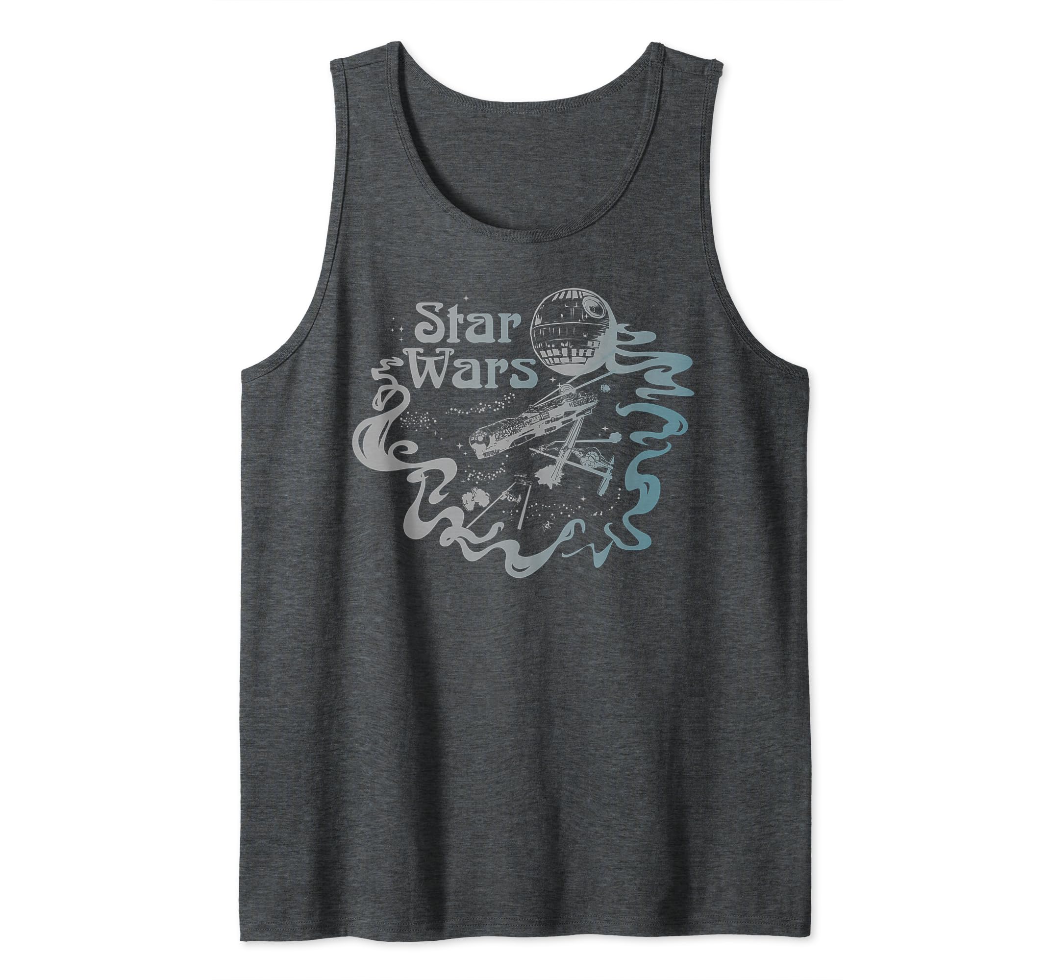 Star Wars Vintage Death Star Poster C1 Tank Top