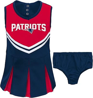 patriots baby cheerleader outfit