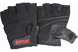 Grizzly Fitness Men's Ignite Weightlifting Exercise Gloves - XL