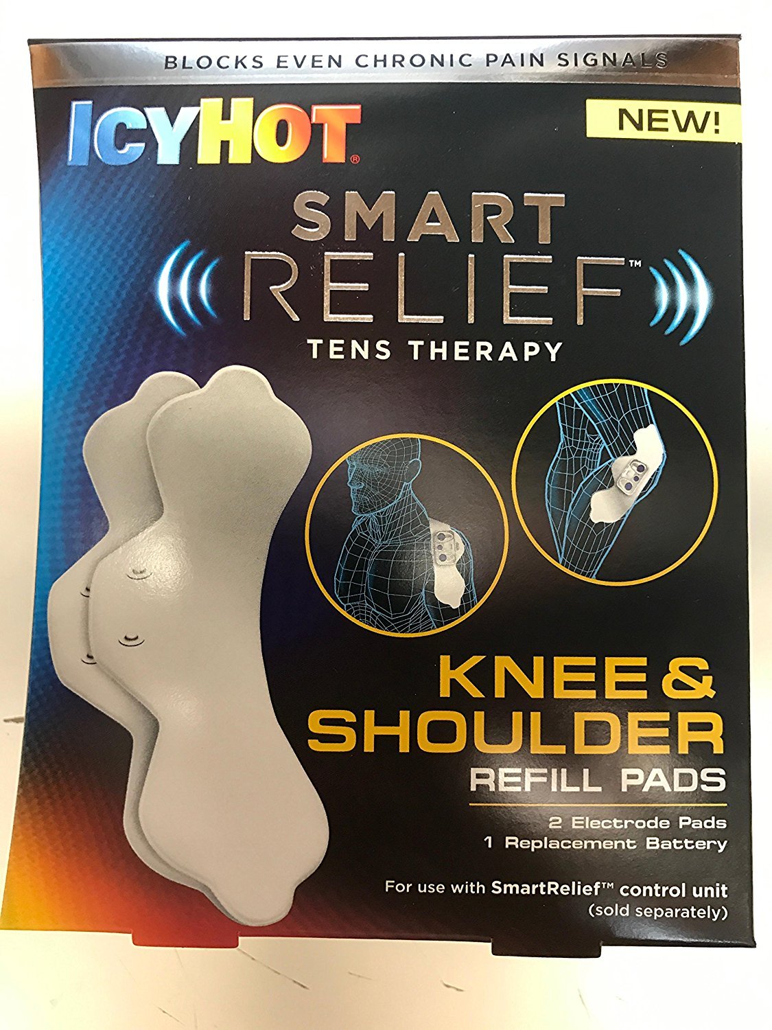 ICY HOT Smart Relief TENS Therapy, Back and Hip Refill Kit, 1 each