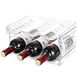 Baosia Stackable Wine Rack,Wine Bottle Holder for