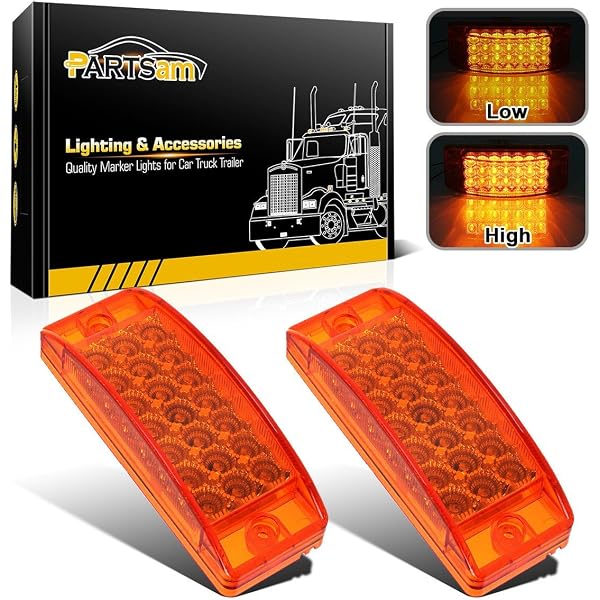 Amazon.com: Peterson Manufacturing M343A Amber Side Marker Light 