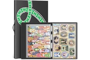 Nariolar 1000-Piece Puzzle Storage Folder: Portable, Large Jigsaw Puzzle Organizer with 15 HD Pockets, Holds 30 Puzzles, Dustproof & Protective Puzzle Accessory