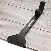 WORKPRO 17'' Heavy Duty Pull and Pry Bar, Flooring Installation Tool | Wood Floor Installation, Vinyl Plank, LVP, LVT, Floating Floor, Durable Steel Construction, Gap Adjustment