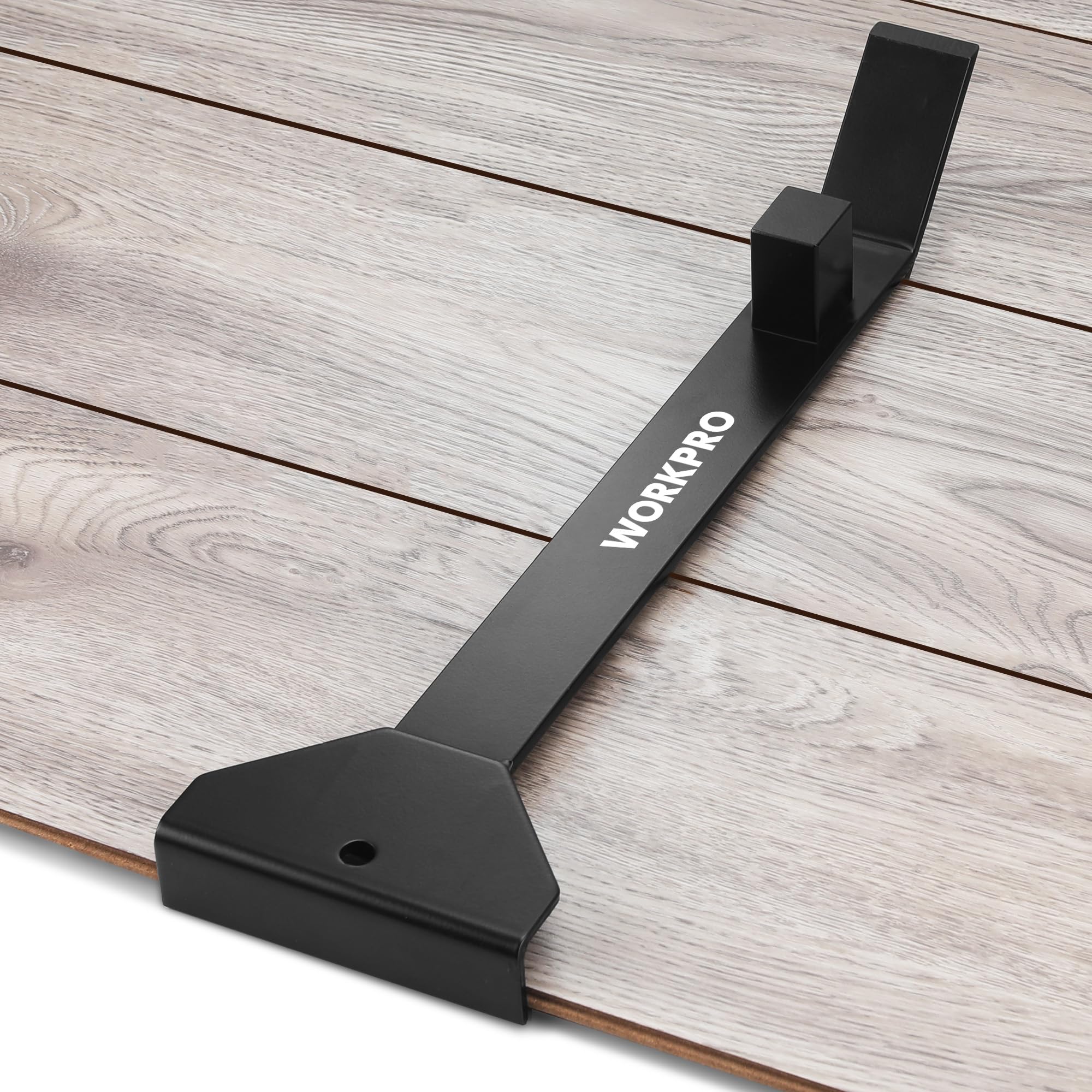 WORKPRO 17ï¼‚ Heavy Duty Pull and Pry Bar, Professional Pull Bar Flooring Tool for Wood Floor, Vinyl Plank, LVP, LVT and Floating Floor Installation